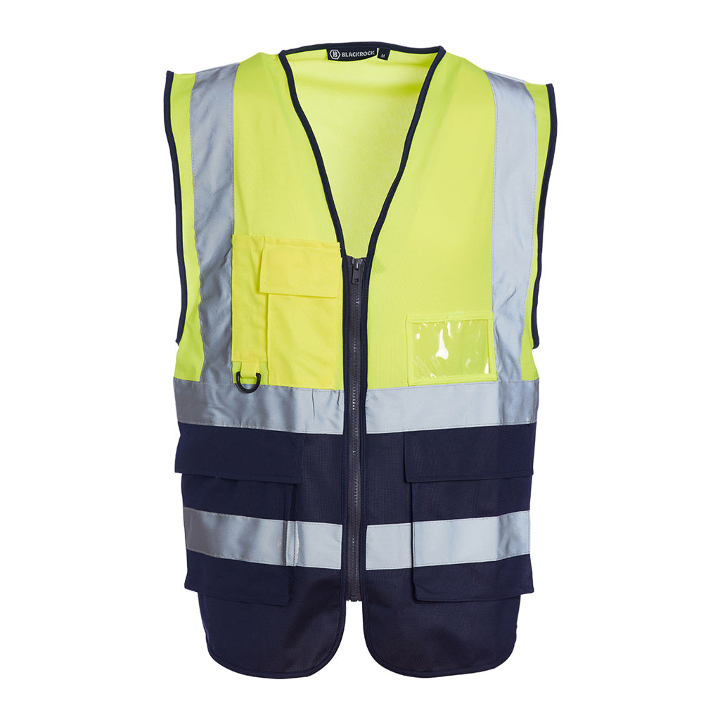 Blackrock Hi-Vis Premium Sleeveless Vest/Waistcoat