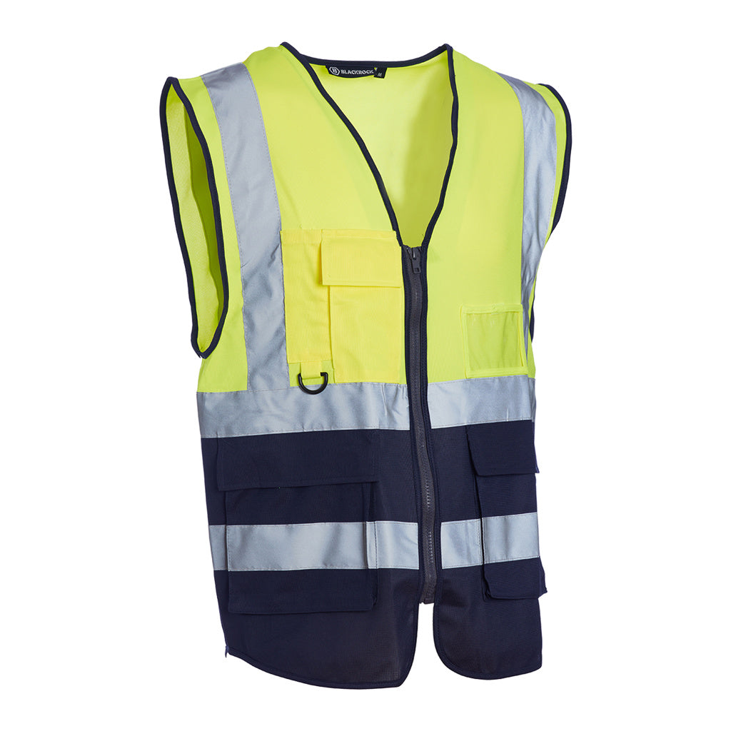 Blackrock Hi-Vis Premium Sleeveless Vest/Waistcoat