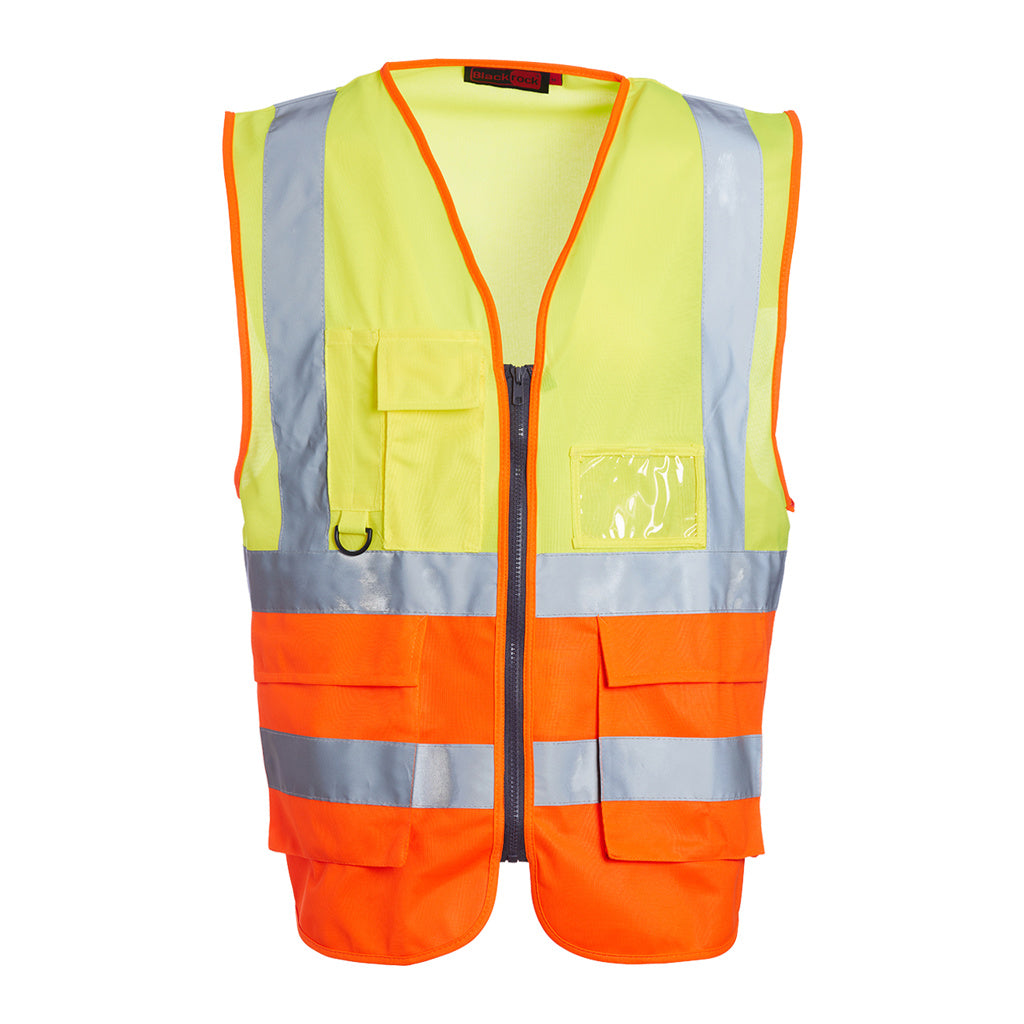 Blackrock Hi-Vis Premium Sleeveless Vest/Waistcoat