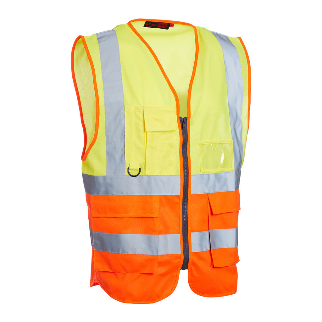 Blackrock Hi-Vis Premium Sleeveless Vest/Waistcoat