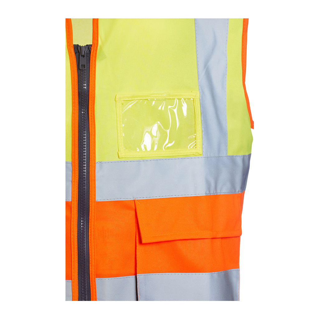 Blackrock Hi-Vis Premium Sleeveless Vest/Waistcoat