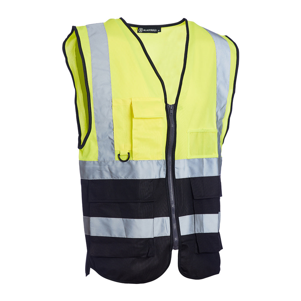Blackrock Hi-Vis Premium Sleeveless Vest/Waistcoat