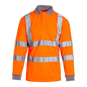 Blackrock Hi-Vis Polo Shirt Long Sleeve