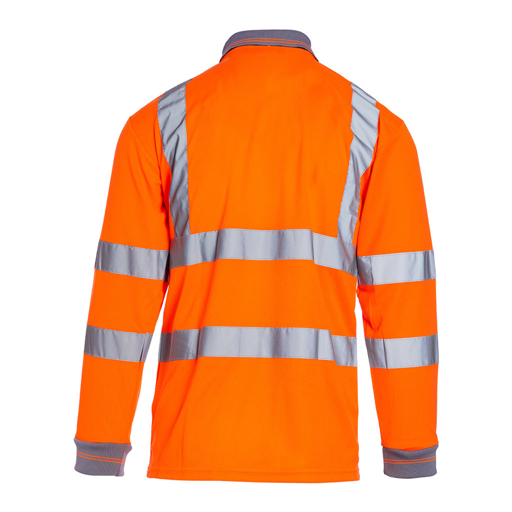 Blackrock Hi-Vis Polo Shirt Long Sleeve