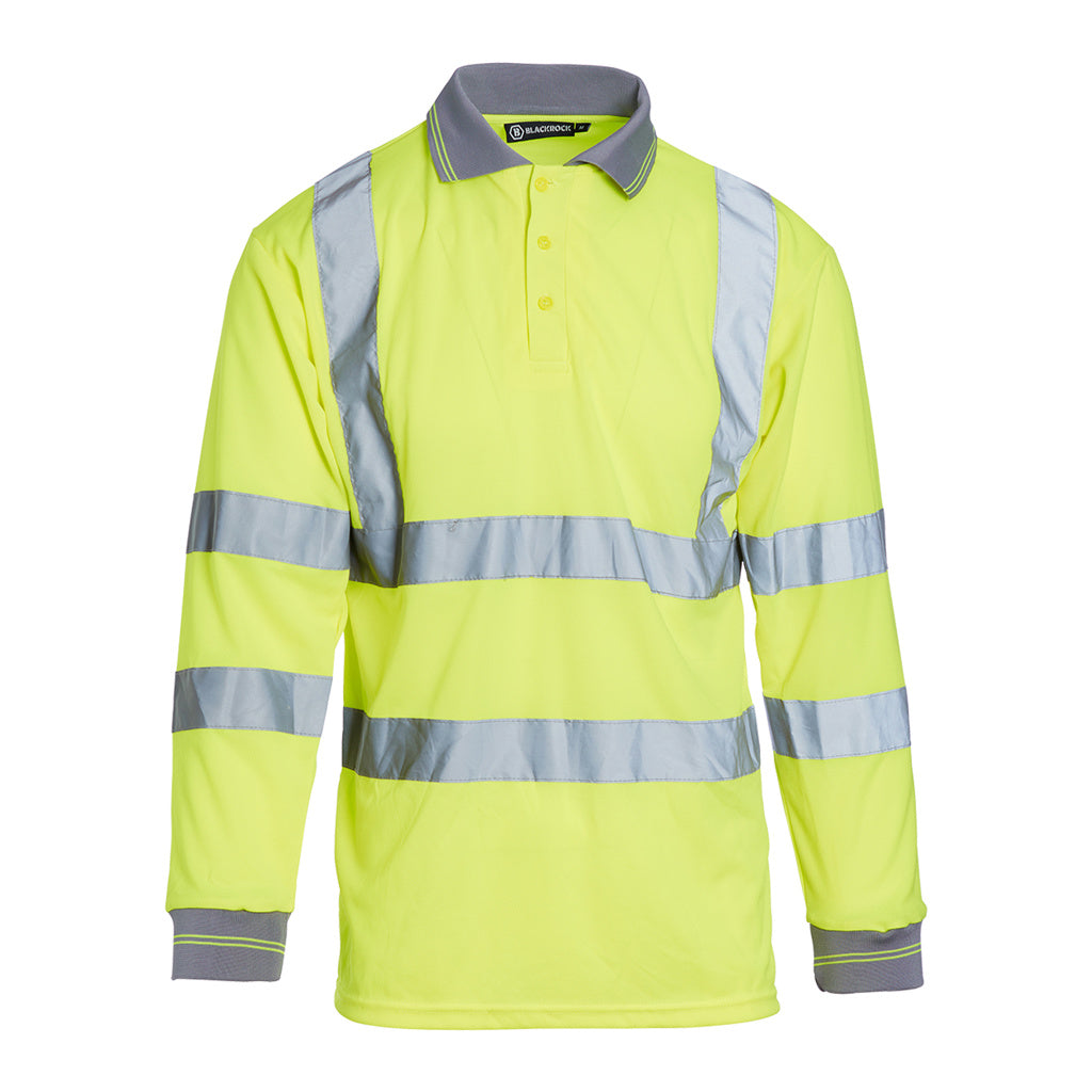 Blackrock Hi-Vis Polo Shirt Long Sleeve