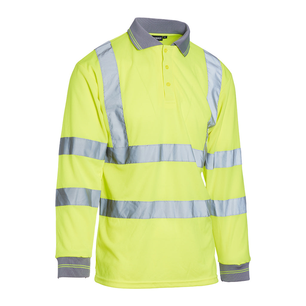 Blackrock Hi-Vis Polo Shirt Long Sleeve