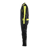 Blaklader Industry Overalls Stretch 6144 #colour_black-hi-vis-yellow