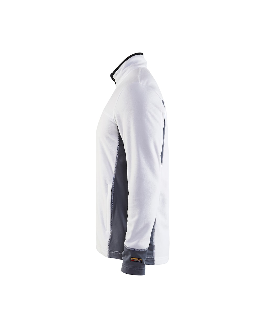 Blaklader Super Lightweight Fleece Jacket 4895 #colour_white-grey