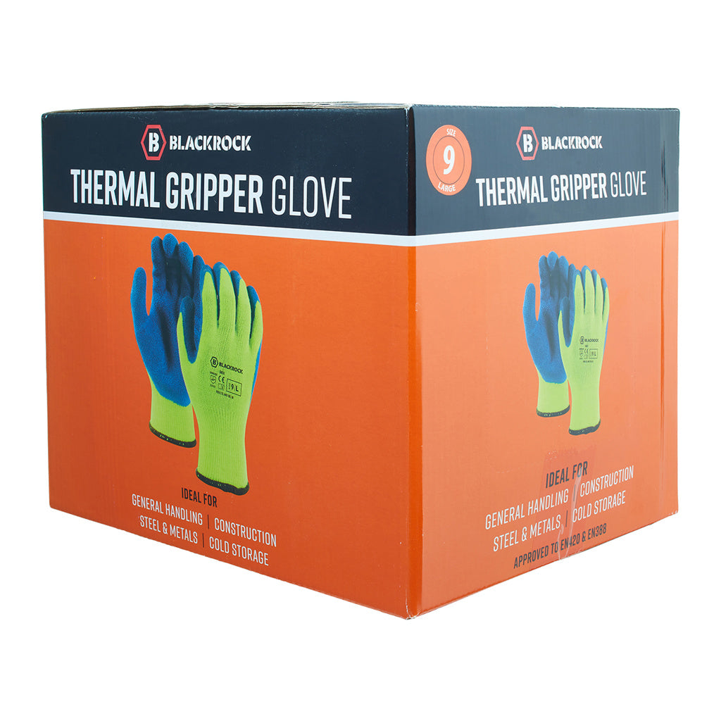 Blackrock Thermal Gripper Gloves Box 24 Pairs