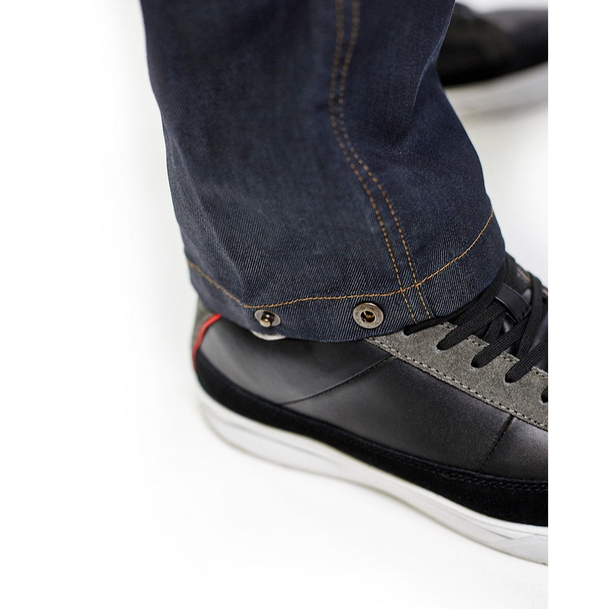 Blaklader Service Trousers Denim Stretch 1497 #colour_navy-blue-black