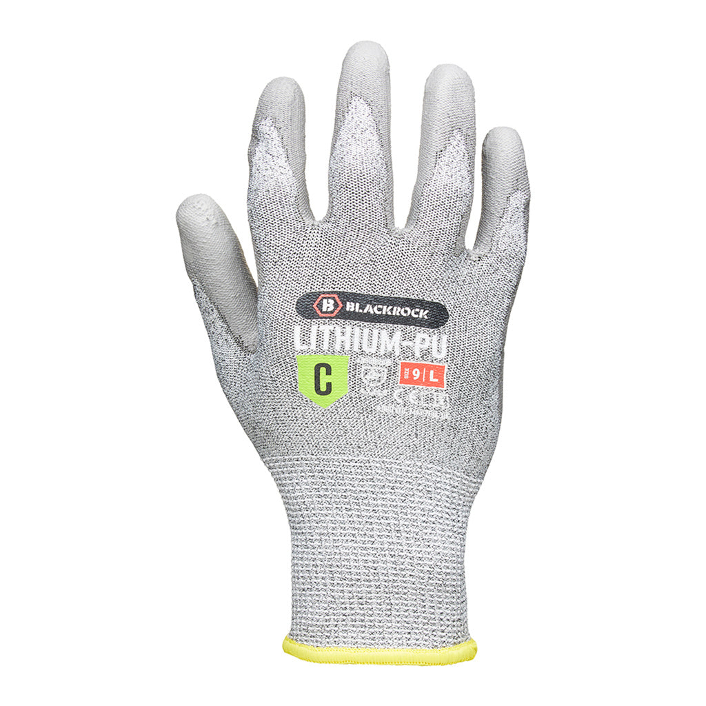 Blackrock Lithium-PU Cut Resistant Gloves Pair (carded)