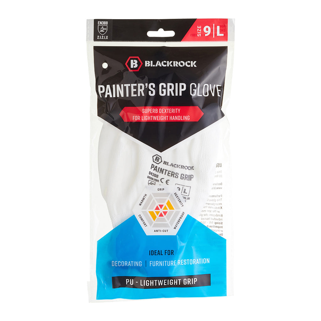 Blackrock Painter's Lightweight PU Gripper Gloves Pair