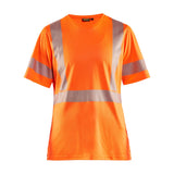 Blaklader Women's Hi-Vis T-Shirt 3336 #colour_orange