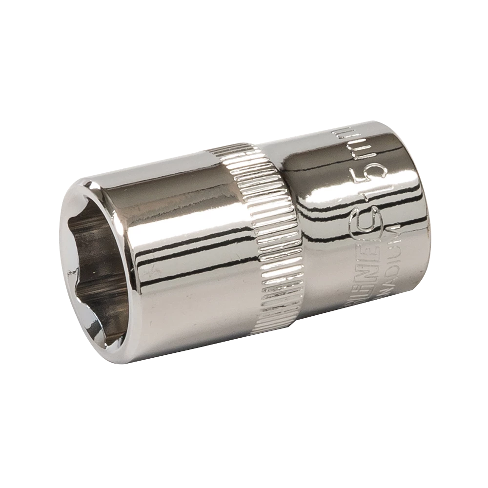 Silverline Socket 1/2" Drive 6pt Metric