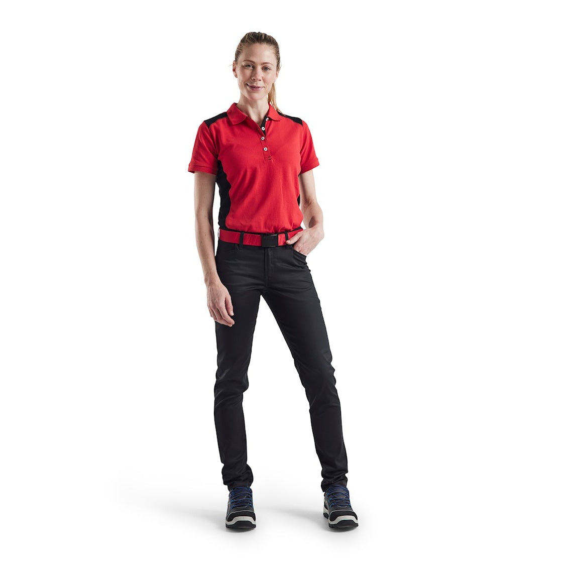 Blaklader Women's Chinos 2-Way Stretch 7165 #colour_black