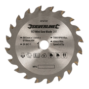 Silverline TCT Mini Saw Blade