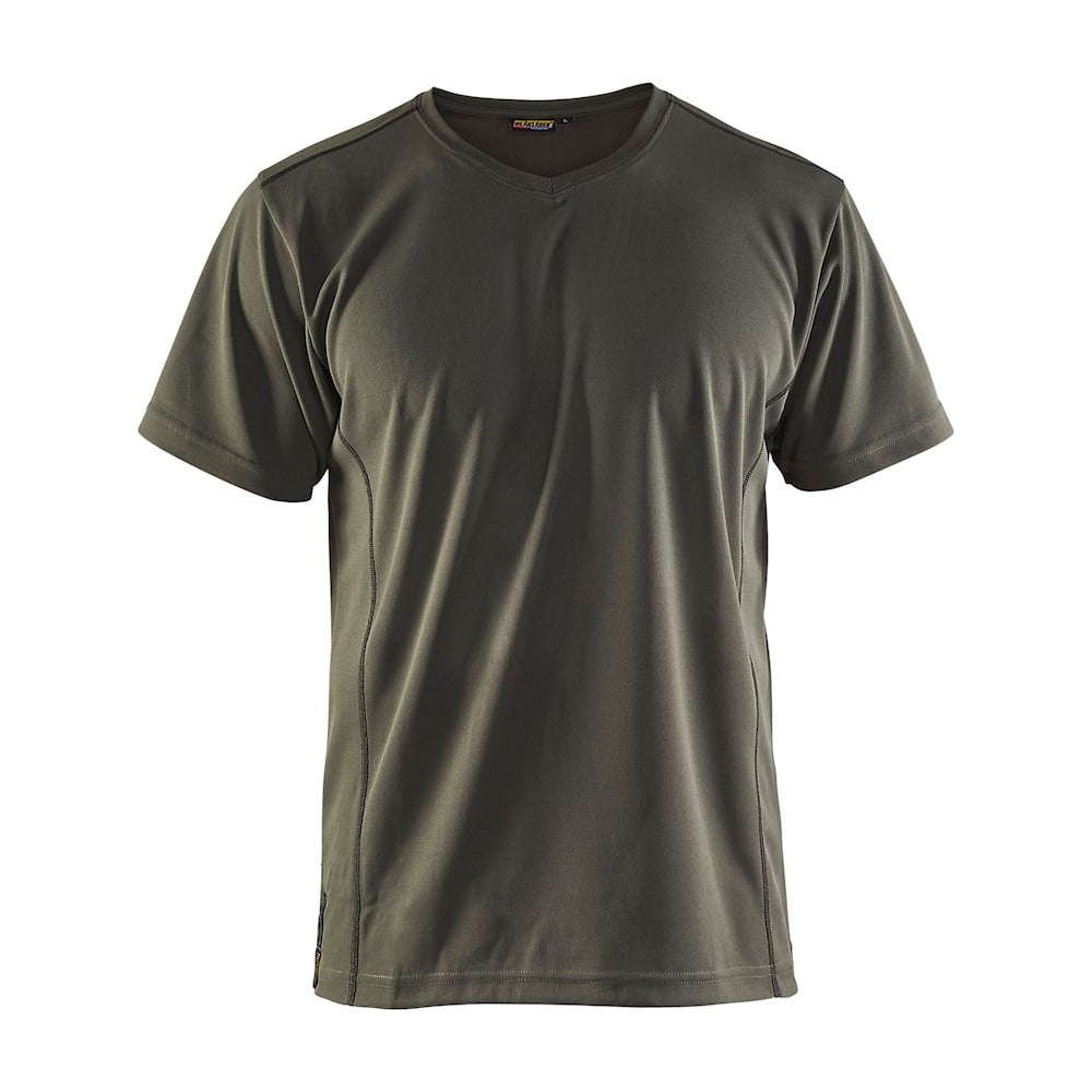 Blaklader T-Shirt Uv-Protection 3323 #colour_army-green