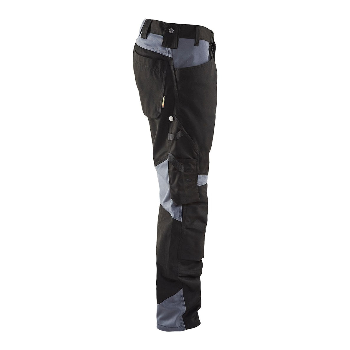 Blaklader Trousers without Nail Pockets 1556 #colour_black-grey