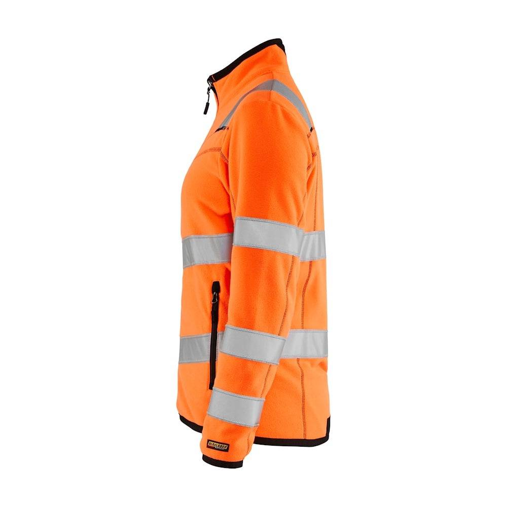 Blaklader Women's Microfleece Jacket Hi-Vis 4966 #colour_orange