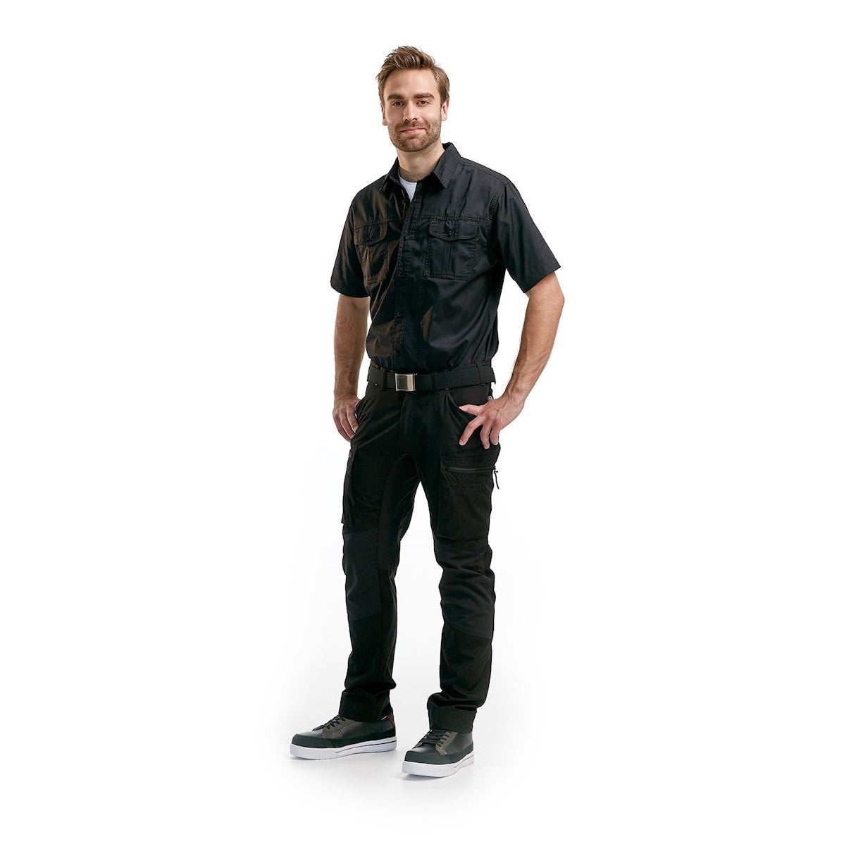 Blaklader Twill Shirt 3296 #colour_black