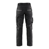 Blaklader Women's Service Trousers with Stretch 7195 #colour_black-dark-grey