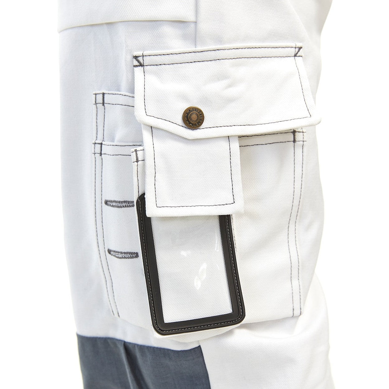 Blaklader Paint Trousers 1091 #colour_white