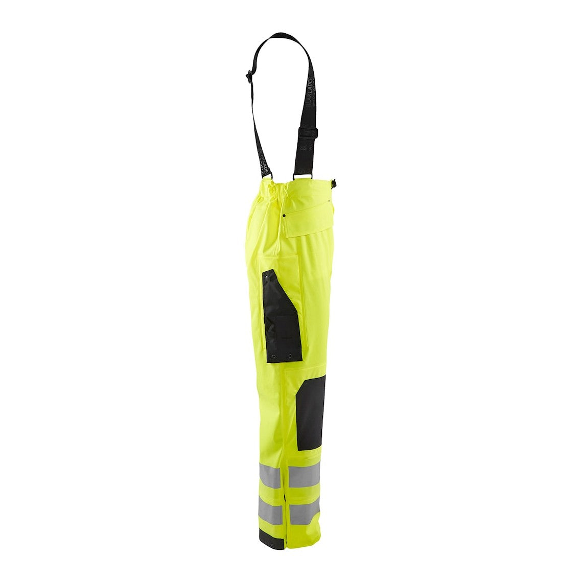 Blaklader Rain Trousers Hi-Vis Level 3 1306 #colour_hi-vis-yellow
