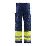 Blaklader Hi-Vis Winter Trousers 1862 - Hi-Vis Yellow/Navy Blue
