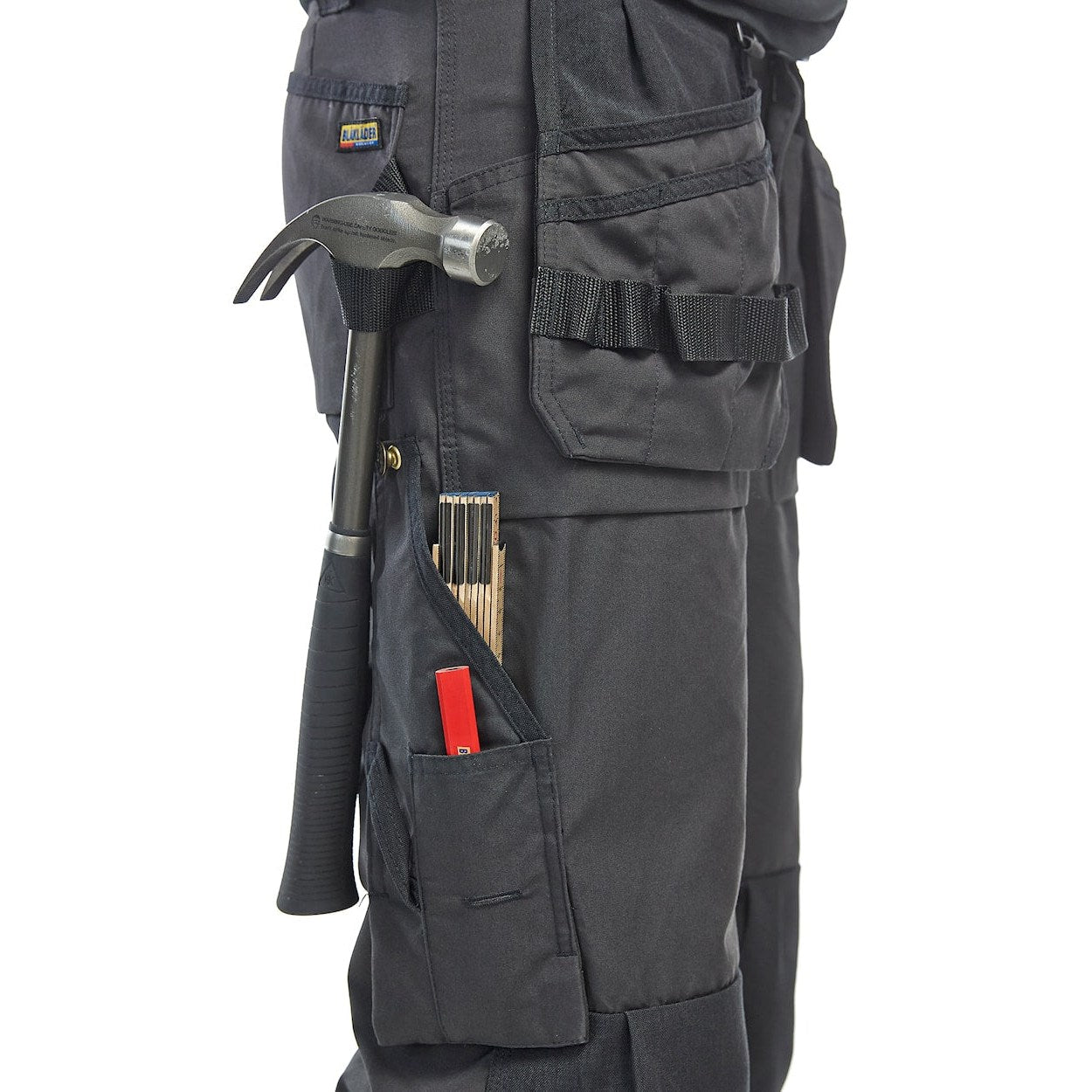 Blaklader Lightweight Craftsman Trousers 1525 #colour_dark-grey-black