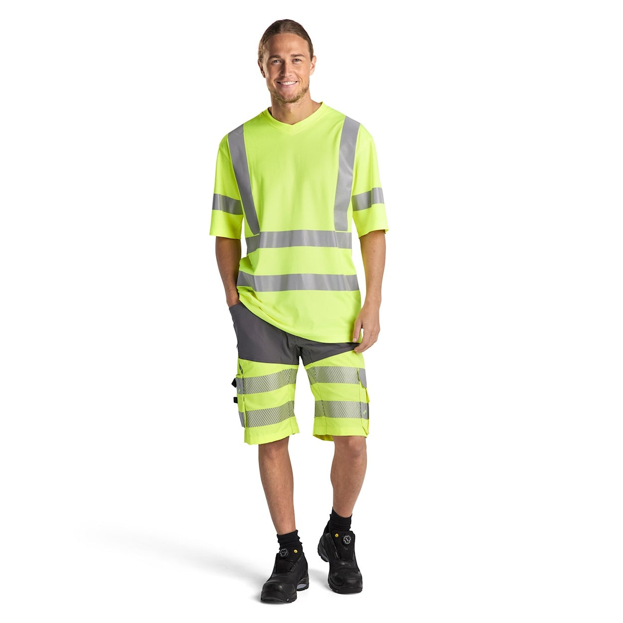 Blaklader Uv T-Shirt Hi-Vis 3380 #colour_hi-vis-yellow