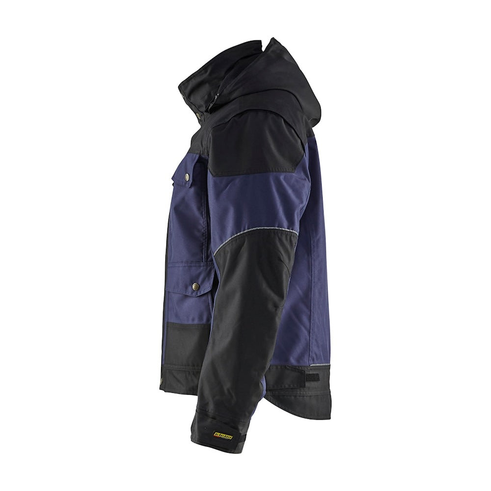 Blaklader Winter Jacket 4886 #colour_navy-blue-black