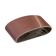 Silverline Sanding Belts 75 X 457mm 5Pk - 120 Grit