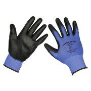 Sealey Lightweight Precision Grip Gloves (Large) - Pack of 12 Pairs