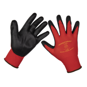 Sealey Flexi Grip Nitrile Palm Gloves (Large) - Pack of 120 Pairs