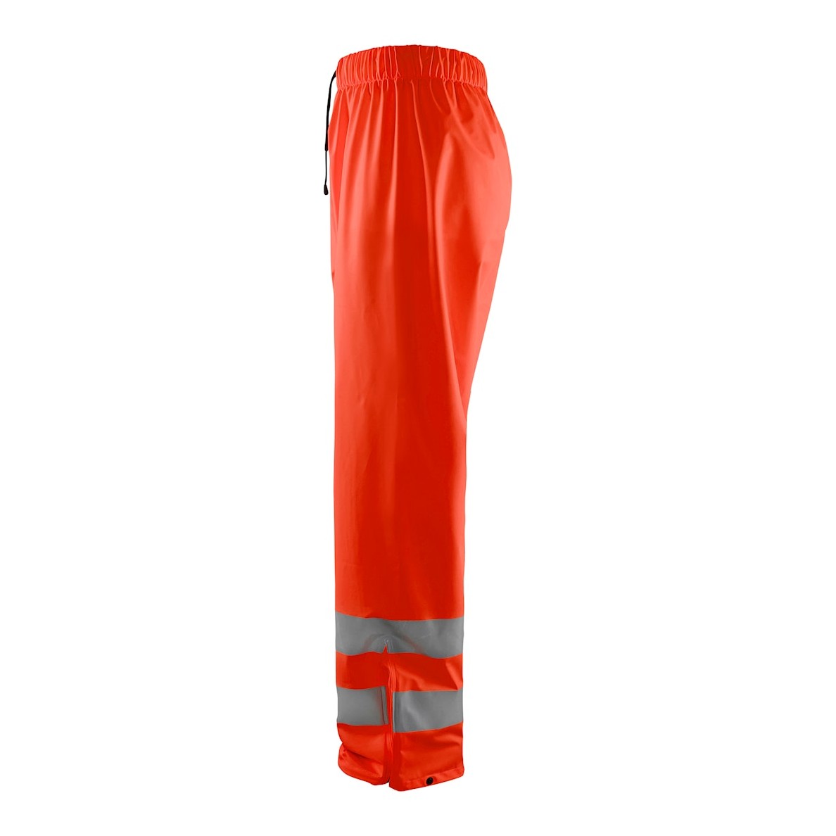 Blaklader Rain Trousers Hi-Vis Level 1 1384 #colour_red-hi-vis