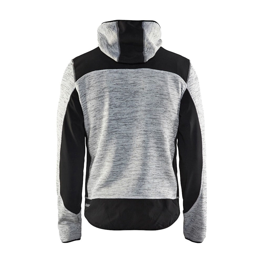 Blaklader Knitted Jacket 4930 #colour_grey-melange-black