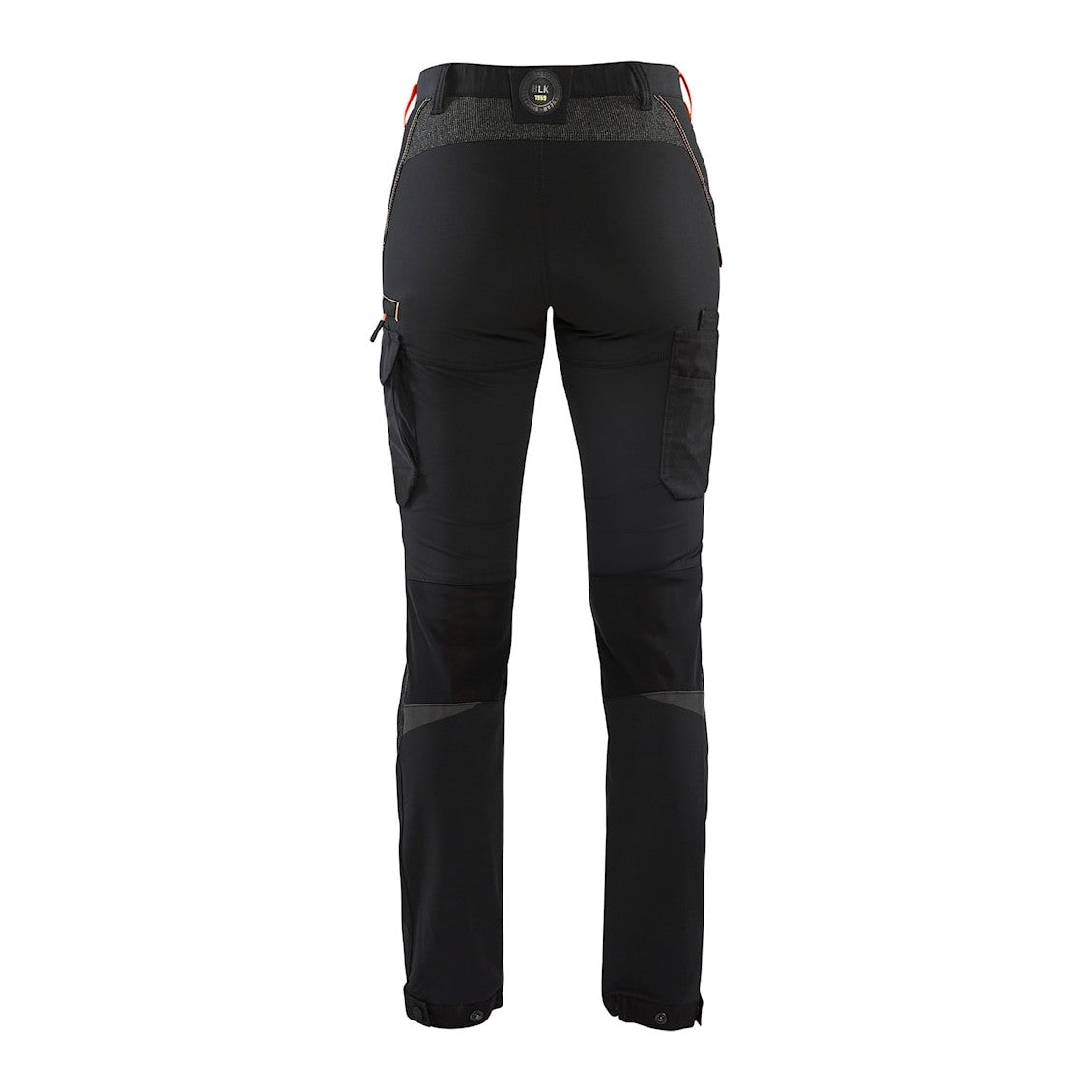 Blaklader Ladies 4-Way Stretch Service Trousers 7122 #colour_black-red