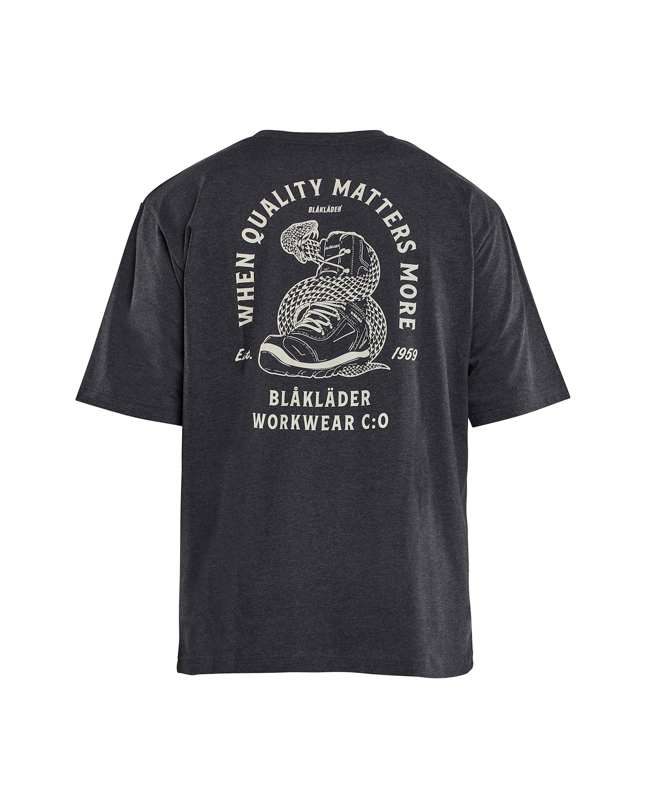 Blaklader T-shirt Snake Loose Fit – Black