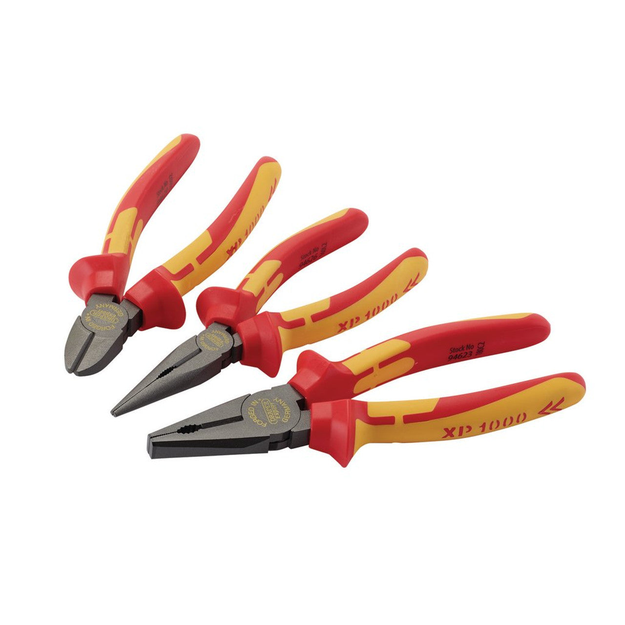 Draper Tools XP1000® VDE Pliers Set (3 Piece)