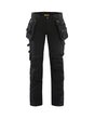 Blaklader Women's 4-Way Stretch Craftsman Trousers 7198 #colour_black