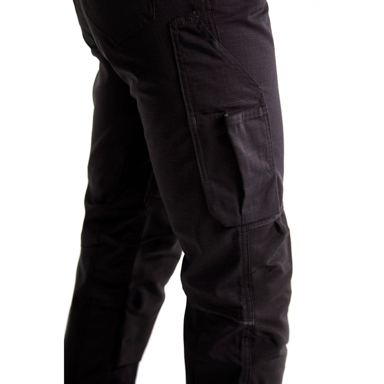 Blaklader Women's Service Trousers with Stretch 7195 #colour_black-dark-grey