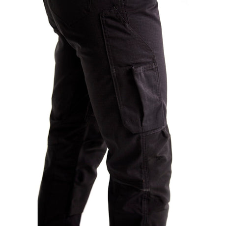 Blaklader Women's Service Trousers with Stretch 7195 #colour_black-dark-grey