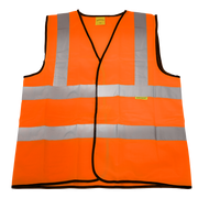 Sealey Hi-Vis Orange Waistcoat (Site and Road Use) - Medium