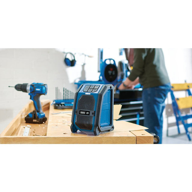 Draper Tools D20 20V Wireless Speaker (Sold Bare)
