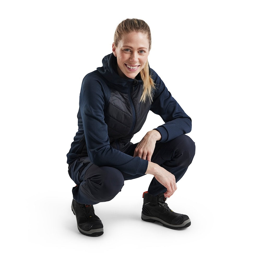 Blaklader Women's Service Trousers Stretch 7147 #colour_dark-navy-blue