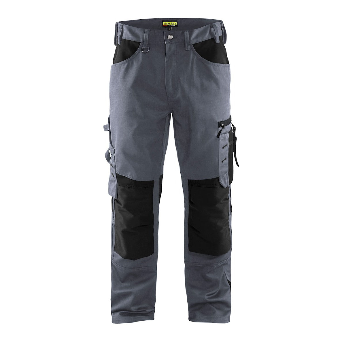 Blaklader Trousers without Nail Pockets 1556 #colour_grey-black