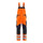 Blaklader Multinorm Inherent Bib 2889 #colour_orange-navy-blue