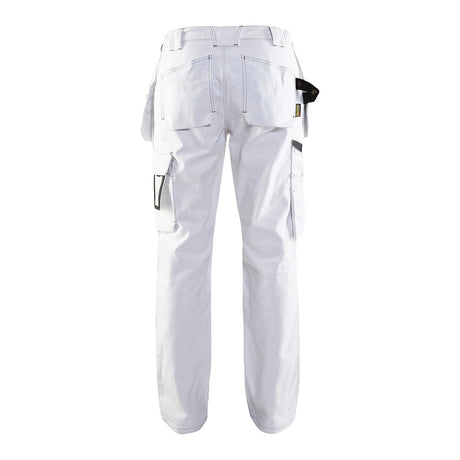 Blaklader Women's Painter Trousers 7131 #colour_white-dark-grey