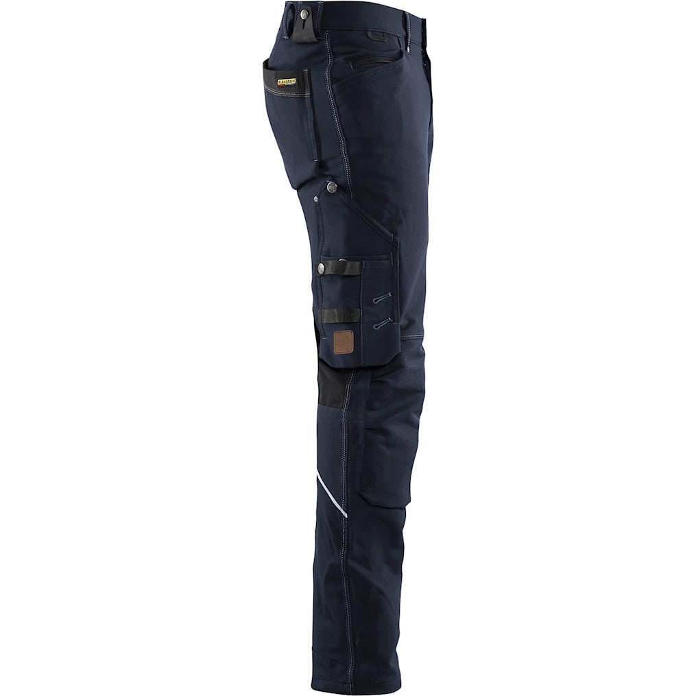 Blaklader Craftsman Trousers 4-Way Stretch without Nail Pockets X1900 1989