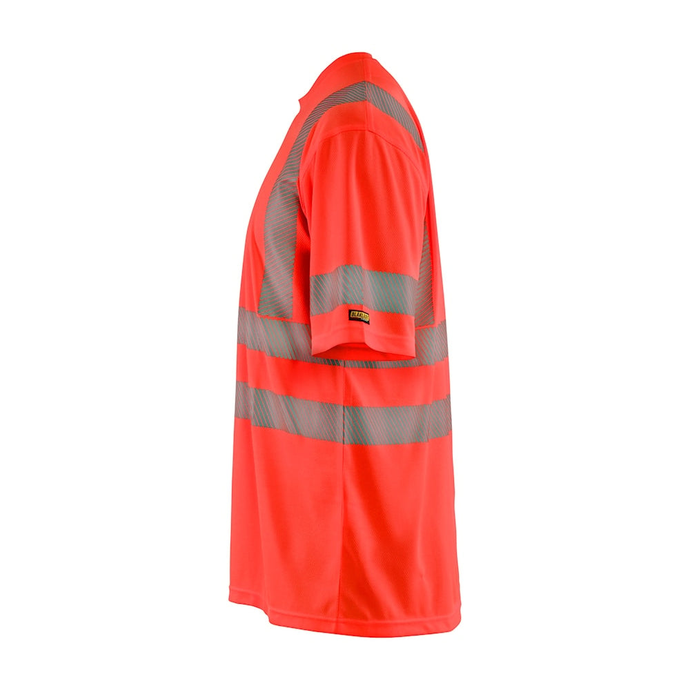Blaklader Uv T-Shirt Hi-Vis 3420 #colour_red-hi-vis
